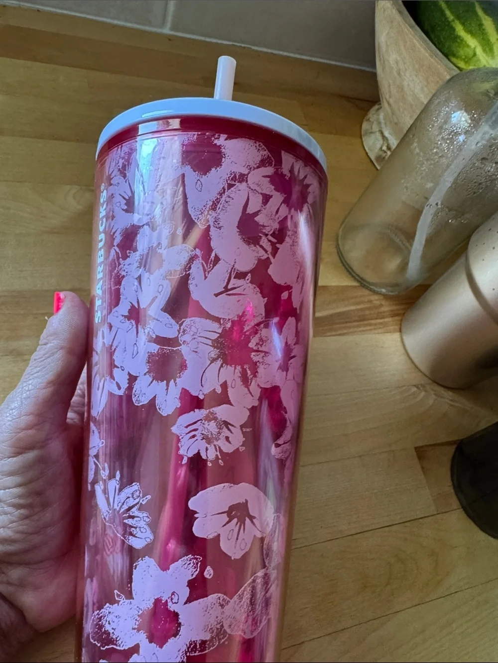 Starbucks Washington D.C. cherry blossom Tumbler - NWT. Limited edition release